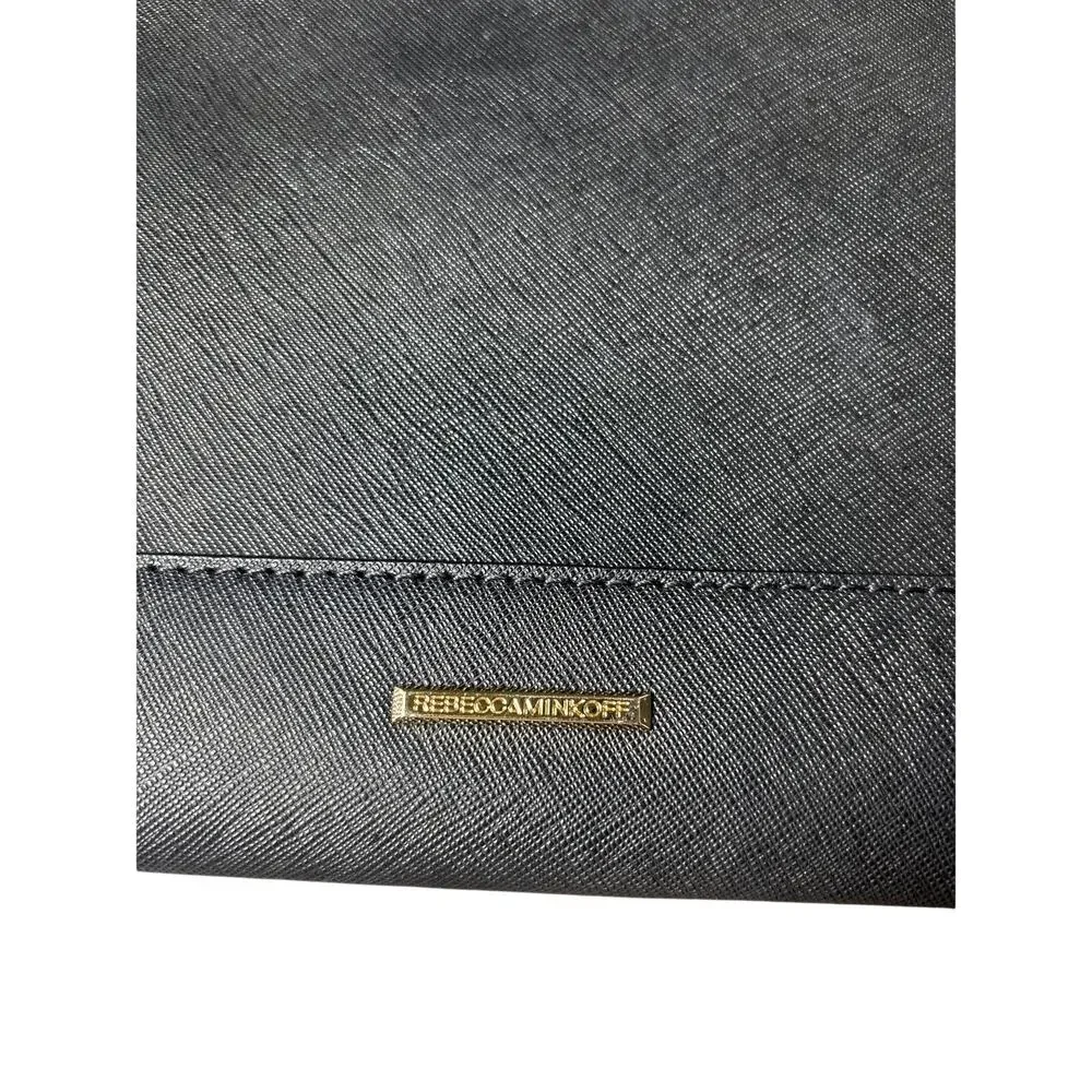 Rebecca Minkoff Black Zipper Clutch 11